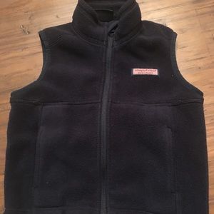 Vineyard Vines navy blue  toddler fleece vest